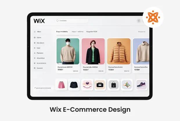 Wix ecommerce design for online stores with secure checkout