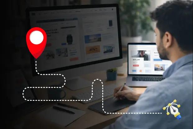 website designer in the UK delivering custom web design services